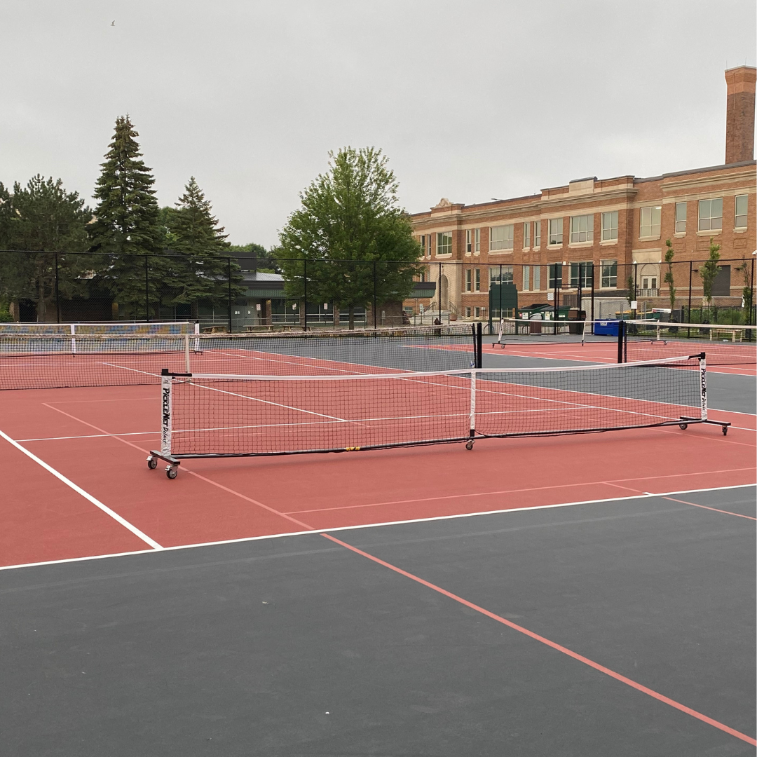 Tennis and pickleball courts