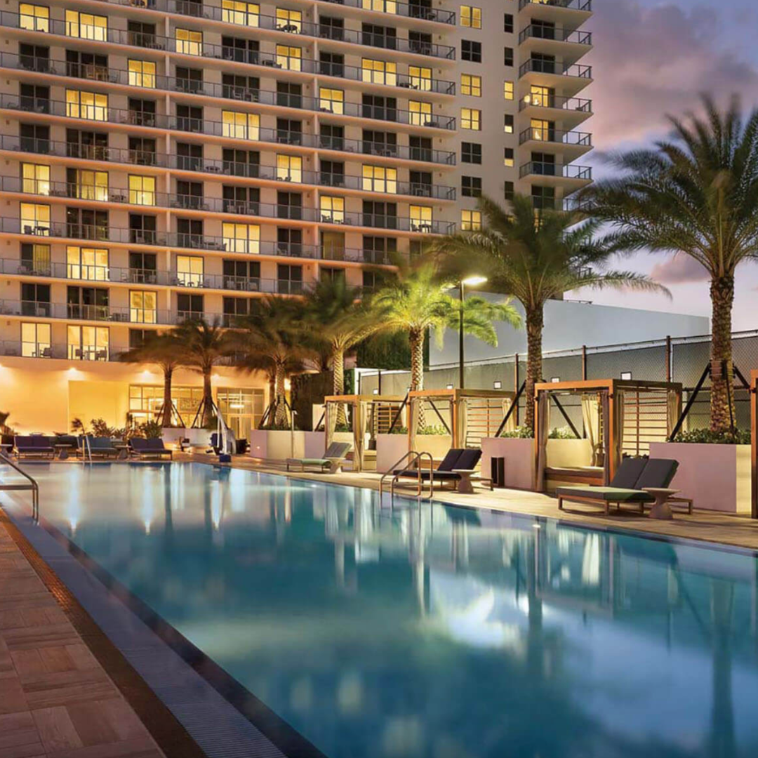 Hyde Beach House pool deck